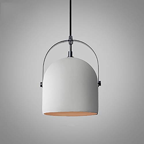 Suspension ciment E27 pour éclairage de chevet et ambiance café rétro industriel