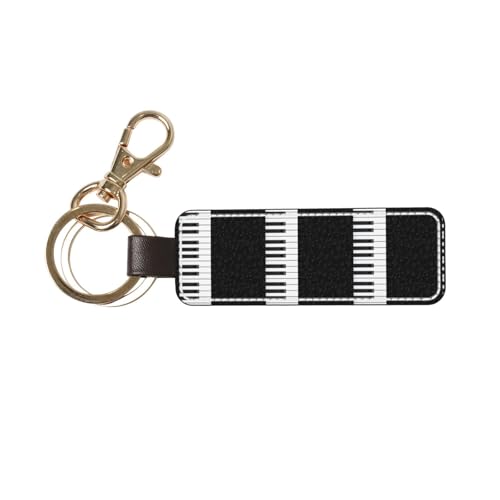 ❥Portachiavi premium: realizzato in pelle PU di alta qualità, non arrugginisce e non si deforma facilmente. Stampa fronte-retro, portachiavi personalizzato rende le tue chiavi più riconoscibili. Il portachiavi è facile da trasportare, rendendoti più comodo da indossare e può essere utilizzato in sicurezza Proteggi le tue chiavi.