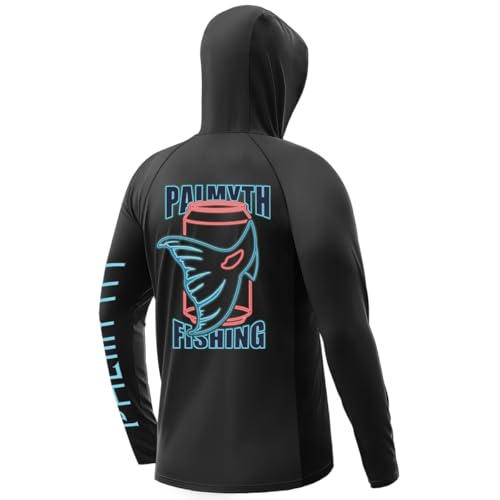 Image of Palmyth Fishing Shirts for Men Long Sleeve UPF 50+ Sun Protection Hoodie