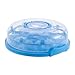 Bothyi Cake Carrier with Lid and Handle Cake Transport Storage Container Cupcake Saver Cake Container Holder for Party Fruits Picnic, Blue