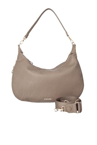 Sac en cuir beige Liu Jo au design perforé haut de gamme