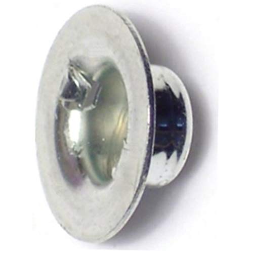 Hard-to-Find Fastener 014973363000 Washer Cap Push Nut, 1/4, Piece-16