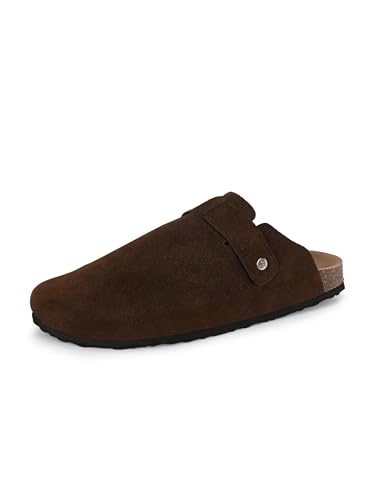 Image of EL PASO Men Olive Faux Leather Casual Slip On Sandals EPSJ1661 P