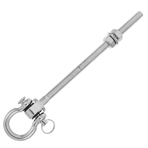 IWOWHERO Stainless Steel Heavy Duty Swing Hook Porch Swing Hardware for Hammocks Sandbags and Patio Chairs Easy Install Material Flexible Connection Wide Application