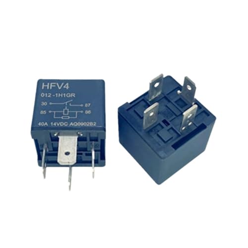 Relais HFV4 012-1H1GR DC12V 40A pour montage de feux additionnels
