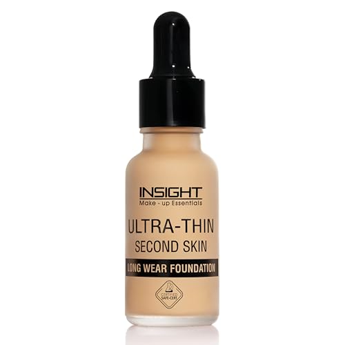 Image of INSIGHT Ultra-Thin Second Skin Foundation 20ml | Long Wear Liquid Matte, Waterproof, Full Coverage, Oil-Free, SPF 15, Lightweight Base - MNY16