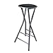 Tabouret de Bar Pliant, Portable Chaise Simple Chaise de Bar Chaise Haute Tabouret Pliant Dinant Fauteuil Adulte MéNage - 33x33x70cm