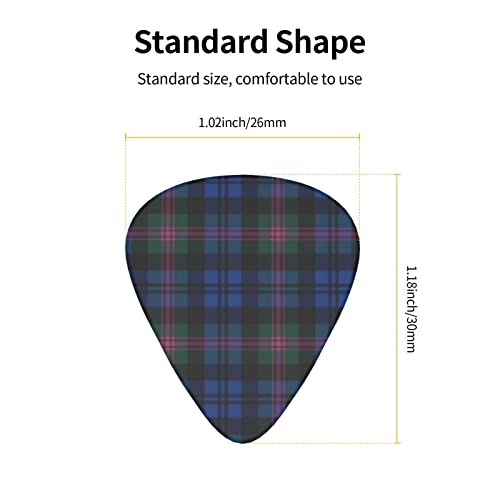 Ensemble de 12 médiators de guitare à carreaux rayés pour guitare acoustique, guitare électrique, contrebasse, ukulélé - Les Beatles, Paul McCartney, John Lennon, RIngo Starr, George Harrison Ensemble de 12 médiators de guitare à carreaux rayés pour guitare acoustique, guitare électrique, contrebasse, ukulélé – Image 5