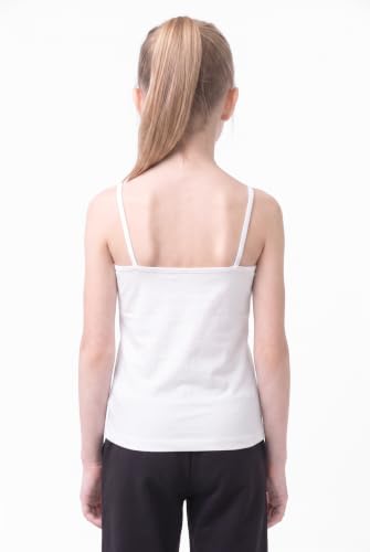 Image of Kurve Girl's Sleeveless Tank Top - Stretch Undershirts Cami Camisole, UV Protective Fabric, Rated UPF 50+ (Made in USA)