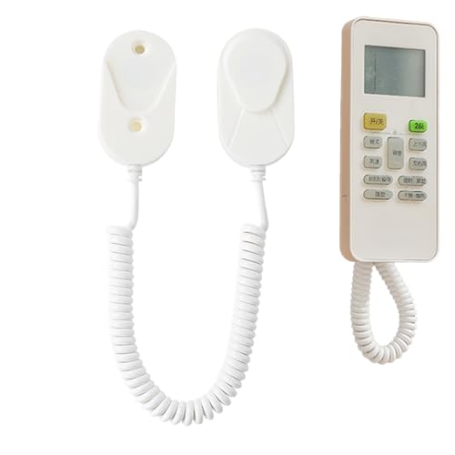 Soporte de pared para mandos a distancia – Soporte de mando a distancia con cordón extensible – Soporte magnético antipérdida para dormitorio