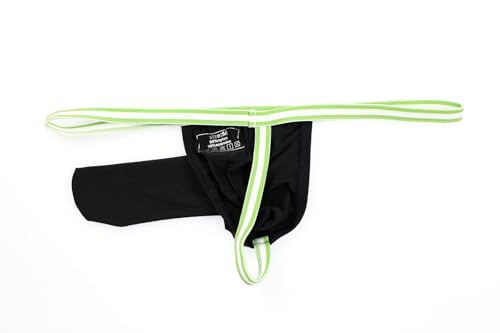 Men's See Through Bulge Pouch T-back Thong Underwear Low Waist Ice Silk String Tangas 3-6 Pack2