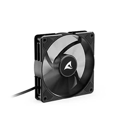 Sharkoon Silent Storm BW120 PWM, 120mm Ventilatuer de Boîtier