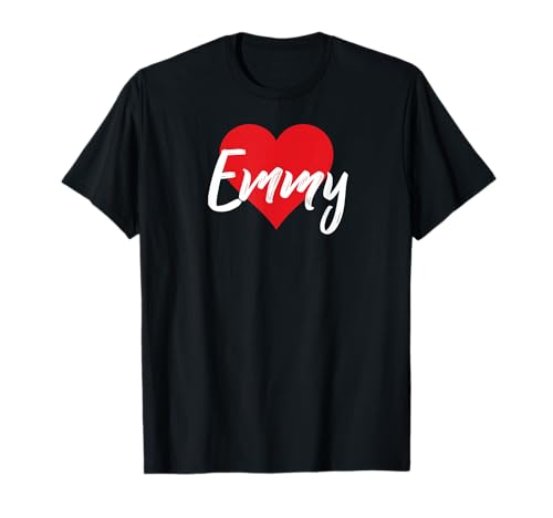 T-shirt I Love Emmy First Name I Heart Named T-Shirt