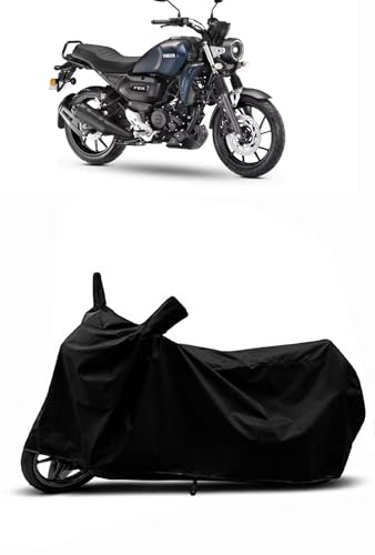 Image of Heavy Duty Waterproof Scooty & Bike Cover for Yamaha Fzx - UV Resistant, Dustproof & Rain Protection, All-Weather Outdoor Cover for Bikes & Scooty with Buckle Straps