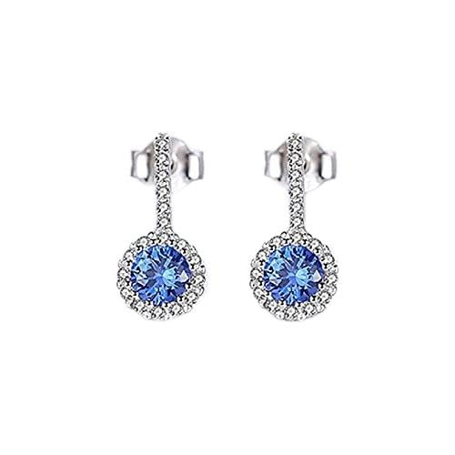 Cadeau de fiançailles : boucles d'oreilles argent 925 et pierres