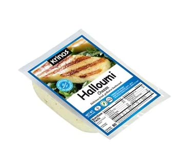 Cyprus Halloumi Cheese, Mixed (sheep’s, goat’s and cow’s) Milk Blend, 8 oz, Pack of 4