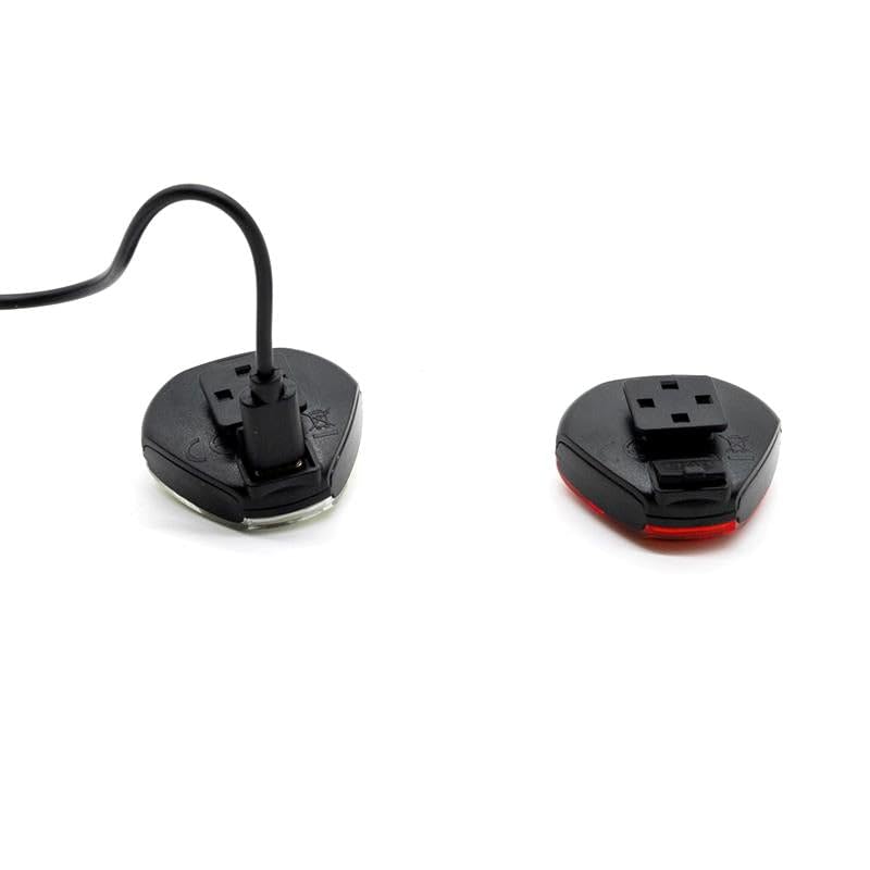 Compatibile con Kit Monopattino Elettrico di Luci Anteriori e Posteriori ricaricabili a LED ad alta potenza EWL003