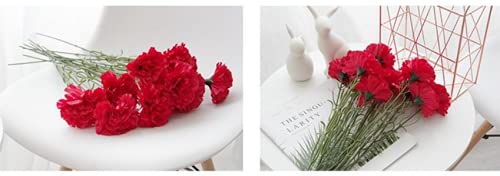 Mazzi di fiori artificiali da 27.9 cm, con 10 garofani | FindTheDeal