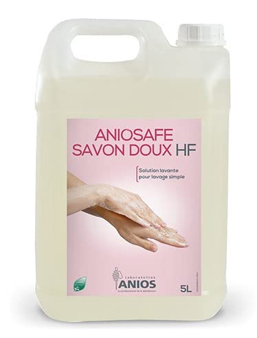Anios Aniosafe - Savon Doux Haute Fréquence Bidon De-Le , 5 L (Lot De 1)