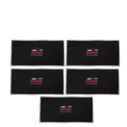 Image of Radial Tyre Repair Patch Box No.46 - Premium Heavy Duty Tyre Puncture Repair for Cars, Trucks & Buses | Strong Rubber Patch for Tubeless & Tube Tyres, Durable & Reliable Fix