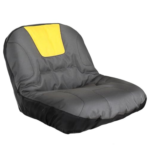 HIAKDOFT ユニバーサル乗用芝刈り機カバー 軽量防塵防雨 保護カバー 収納袋付き ポリエステル製 快適タッチ ガーデントラクター用