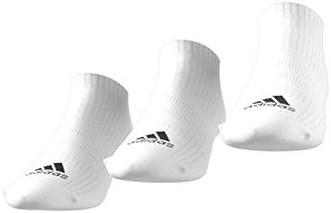 adidas Men's 3-stripes No-show (3 Pairs) Socks