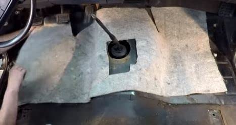 ACC Black Vinyl Replacement Flooring Compatible with 1961-1971 International Scout 800-80 8 Cylinder 4WD auto & Manual Shift Shift