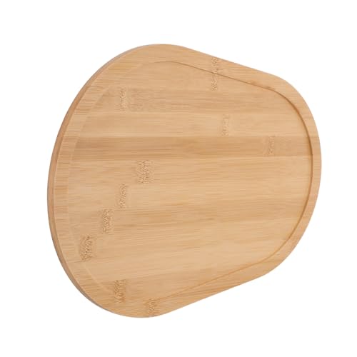 ULTECHNOVO Tapete Deslizante de Bambú para Batidora de Pie Pequeño, Bandeja Móvil Reutilizable para Electrodomésticos de Cocina 37x24 Cm, Alfombrilla Antideslizante para Mezcladores