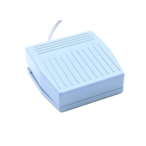 Interruptor de pedal TFS-201 de control momentáneo a 220V con cable de 2 metros para máquinas