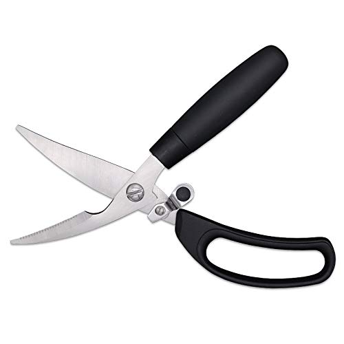 Tijeras de cocina multiusos para huesos de pollo, corte de alimentos de acero inoxidable, cocina creativa/tijeras de cocina