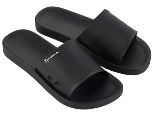 Ipanema Anat Classic Slide Fem, Sandali Piatti Donna, Nero, 37 EU