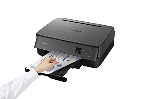 Canon PIXMA TS5350a imprimante A4 WiFi Recto-Verso Automatique à écran Couleur Multifonction (imprimante Photo Maison et Bureau, Scan, Copie), Noir – Image 6