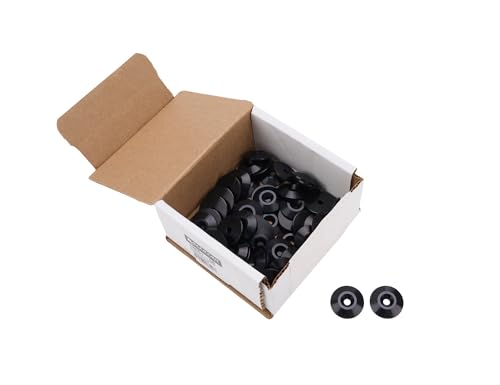 Allstar Performance ALL18661-50 Countersunk Washer - Number 10 Hole - 1 in OD - Aluminum - Black Anodized - Set of 50