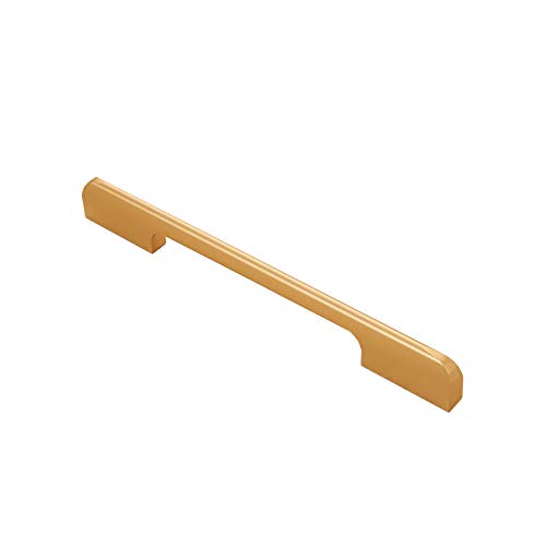 MACHSWON 5Pcs Cabinet Handle Gold Door Knob Straight Handle Drawer Cupboard Wardrobe Kitchen Windows Pulls Handles 306mm Length (Hole Centers 288mm)