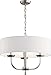 Kichler 52384NI Kennewick Pendant, 3-Light 180 Total Watts, Brushed Nickel
