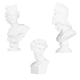 Figurine décorative : objet de décoration de bureau simple et portable, à placer où vous le souhaitez, buste grec