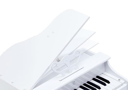 Hape Pianoforte Elettronico Bianco Deluxe Con Sgabello | Tastiera Elettronica A 30 Tasti Per Imparare A Suonare Dai 3 Anni In Su - 3