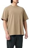 [XEXYMIX] MENS ゼクシィミックス メンズ トップス 半袖 Tシャツ xmmst13j2 L キャメル