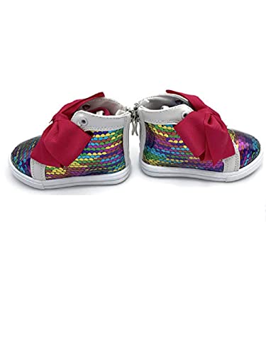 JoJo Siwa Rainbow Hi Top Sneakers (Toddler, Little Kid)4