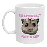 hamster male femelle reconnaitre Versatile and Stylish: The sad hamster mug showcases a design that is both fun and expressive. Its unique vintage artwork makes it a charming and versatile addition to your kitchen decor, perfect for any hamster lover searching for a stylish mug.