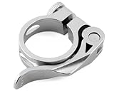 Jstpure for ROS Quick Release SEAT for - - 31.8mm - QR for - SE - Silver