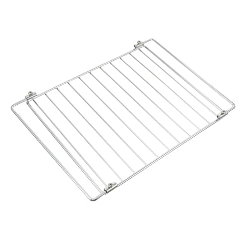 BESTonZON Rejilla Telescópica de Acero Inoxidable para Horno Eléctrico Malla para Barbacoa Antióxido Ligera y Fácil de Limpiar Compatible con Hornos y Parrillas Práctico Cocina y Barbacoa