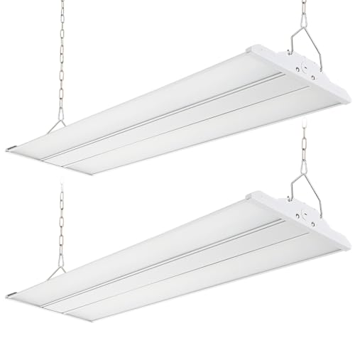 Xbuyee High Bay LED Shop Lights 300W/240W/200W 4000K/5000K Adjustable by Xbuyee - Used condition - US$146.09