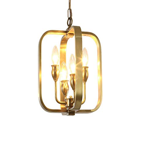 Luminaire de cuisine ouvert anti-poussière éliminant les zones d'ombre avec 4 lampes suspendues