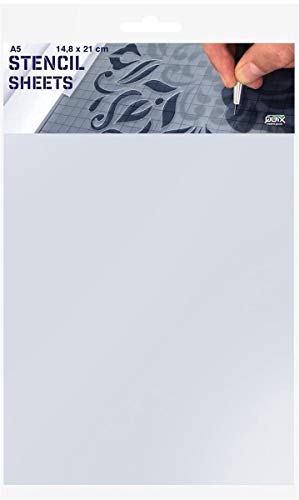 Feuilles de Mylar - Feuilles de pochoir en plastique 10pcs - Feuilles A5 transparentes de 0,2 mm - Image 4