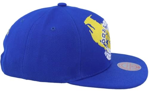 Mitchell & Ness Gorra Snapback Golden State Warriors Azul miniatura 5