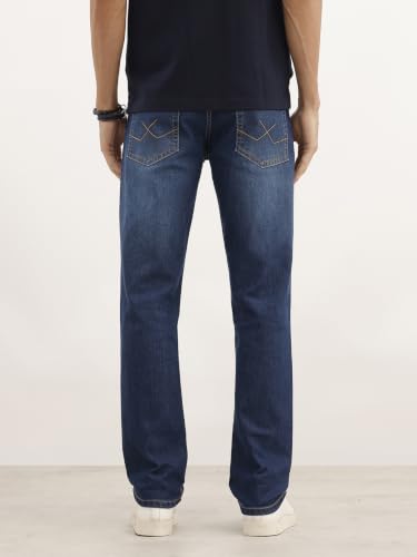Image of WROGN Men's Regular Fit Jeans | Mid Rise | Jeans for Man