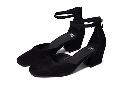 Women's Beige Veery Suede Leather Lined Block Heel Ankle Strap Peep Toe Sandals 5-11