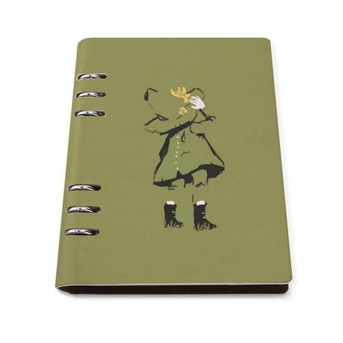 ムーミン ルーズリーフ さらさら書ける メモ帳 ダイアリー ノート キャンパスノート 用途別 日記 A5 日記帳