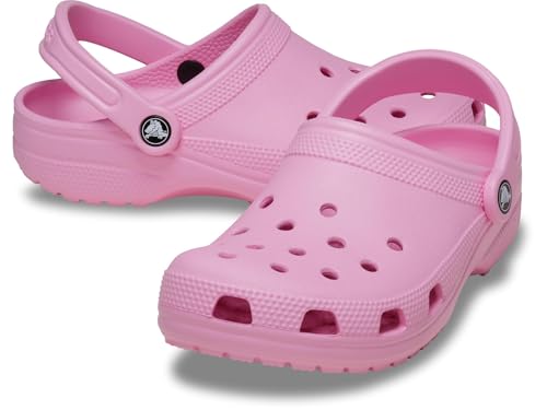 Crocs Unisex Classic Clogs Pink Tweed 5 Medium